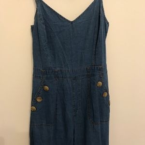 stradivarius Pants - stradivarius Denim Jumpsuit stradivarius Pants - stradivarius Denim Jumpsuit